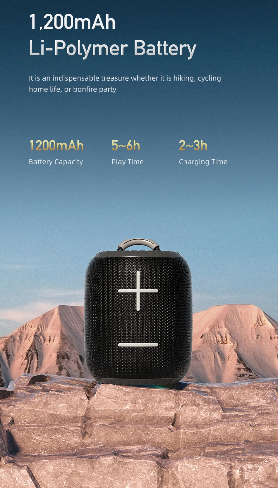 Портативная беспроводная колонка AWEI Y526 6W