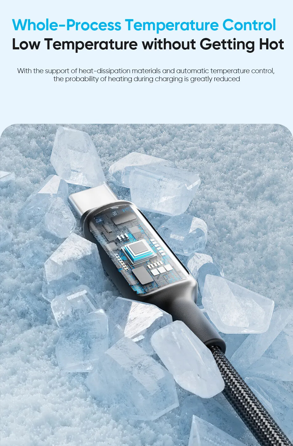 Кабель для смартфона AWEI CL‑180 (Type-C → Lightning + Type-C; 1 метр)