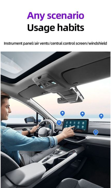 Автомобильный магнитный держатель для смартфона AWEI X88