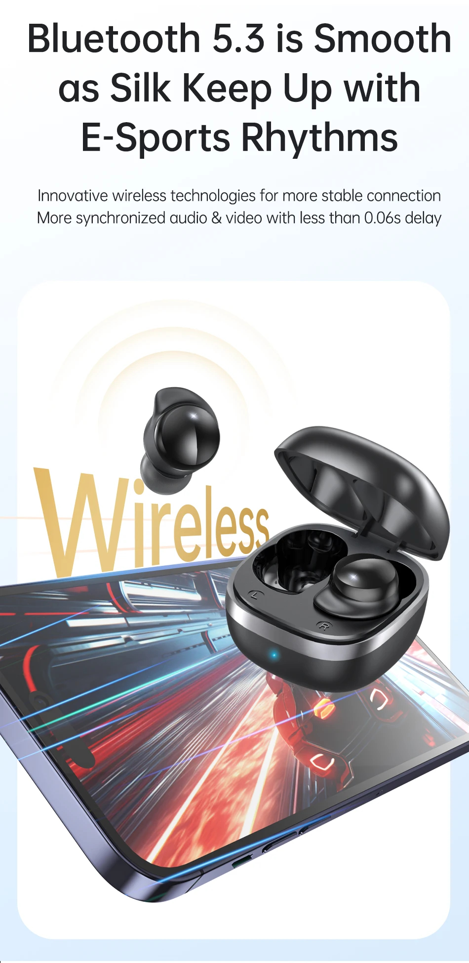 Внутриканальные беспроводные наушники AWEI T78