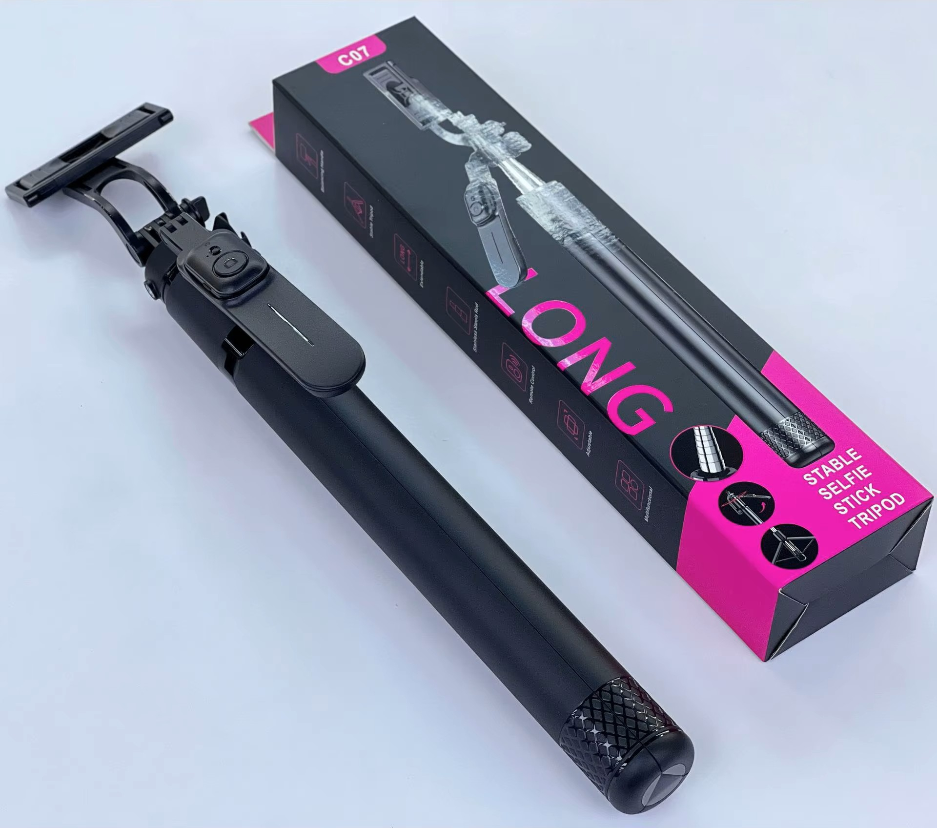 Трипод с пультом ДУ (селфи-палка) C07