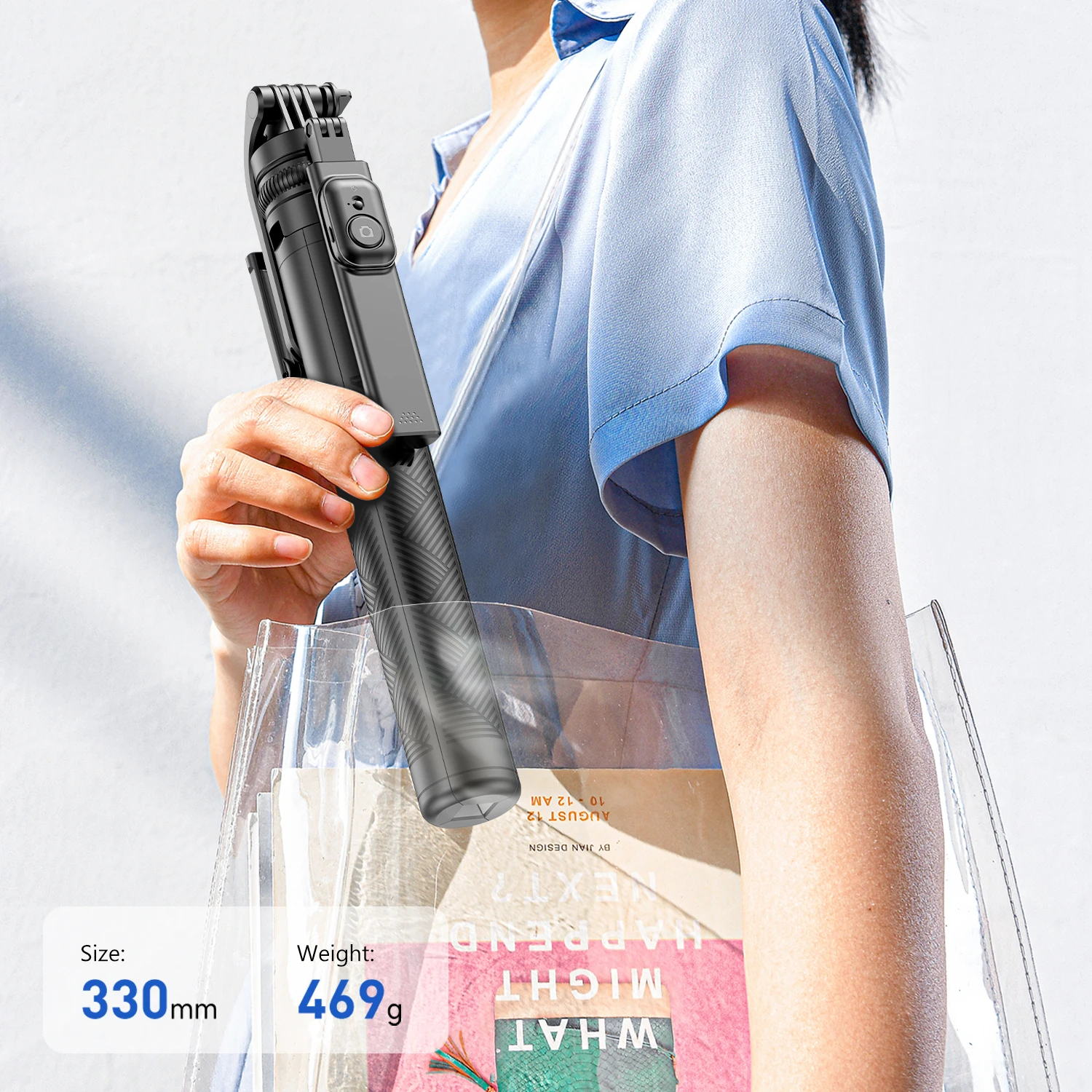 Трипод с пультом ДУ (селфи-палка) C18