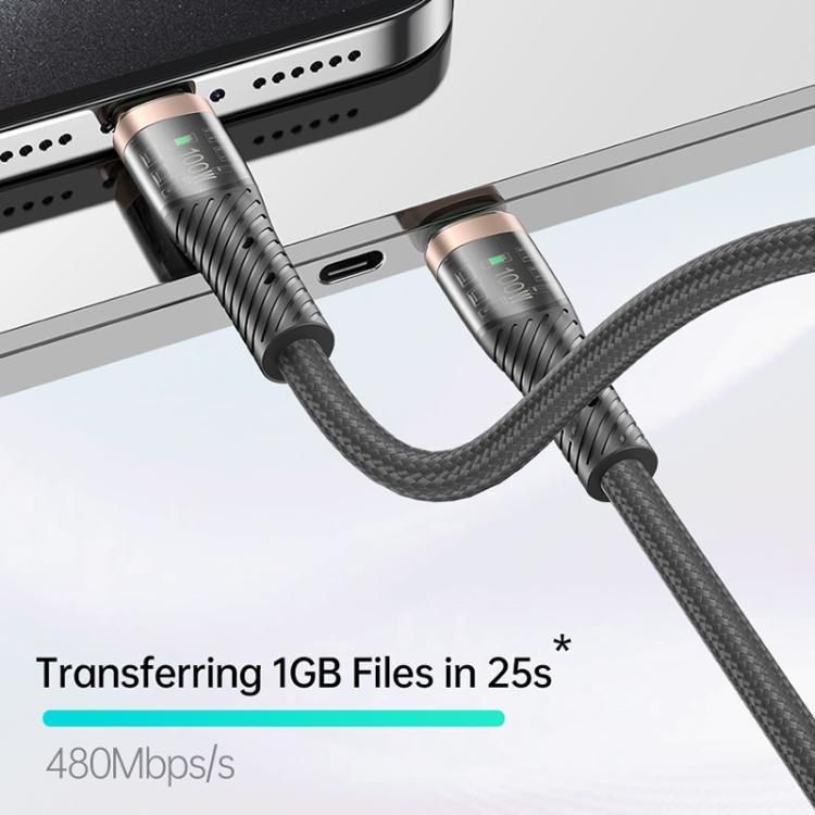 Кабель для смартфона AWEI CL‑229C (Type-C → Type-C; 1,2 метра)