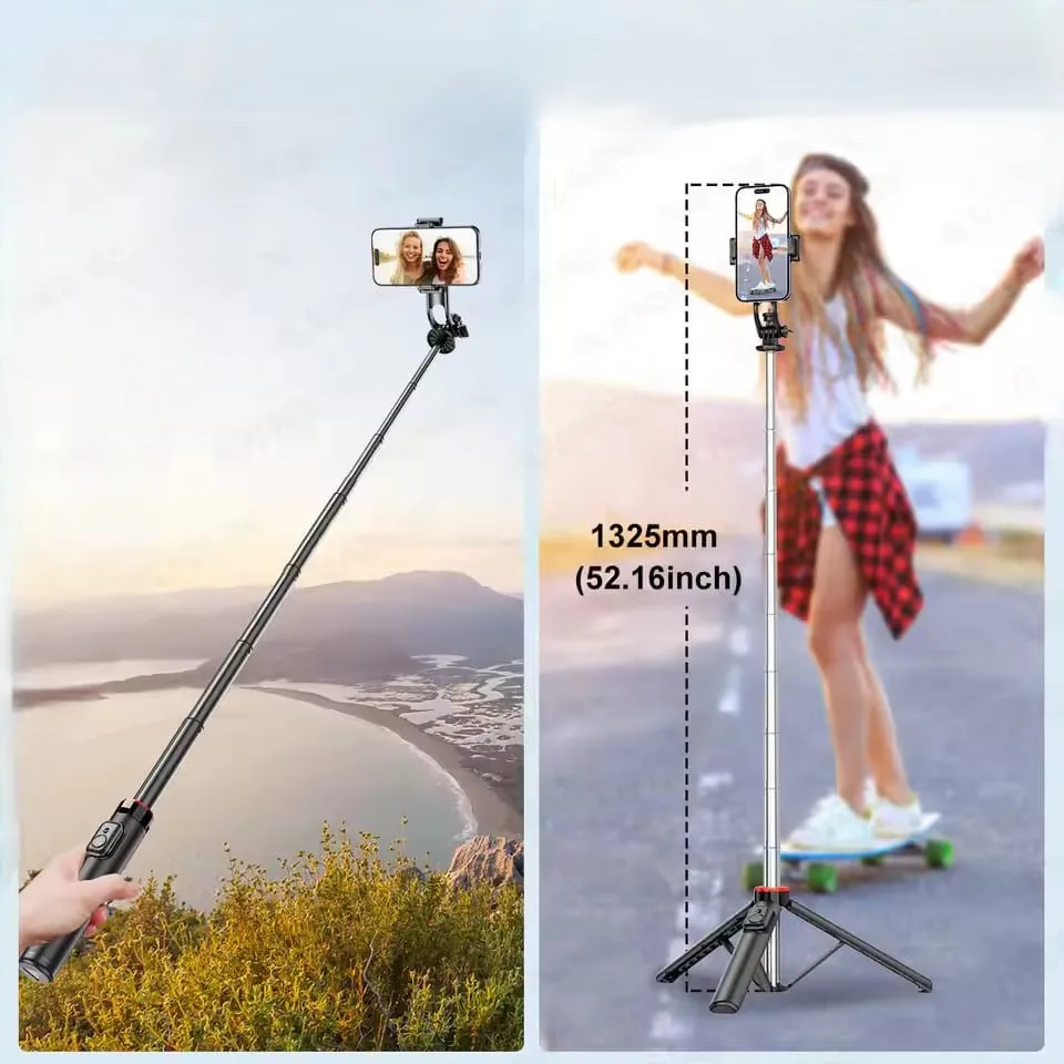 Трипод с пультом ДУ (селфи-палка) C12