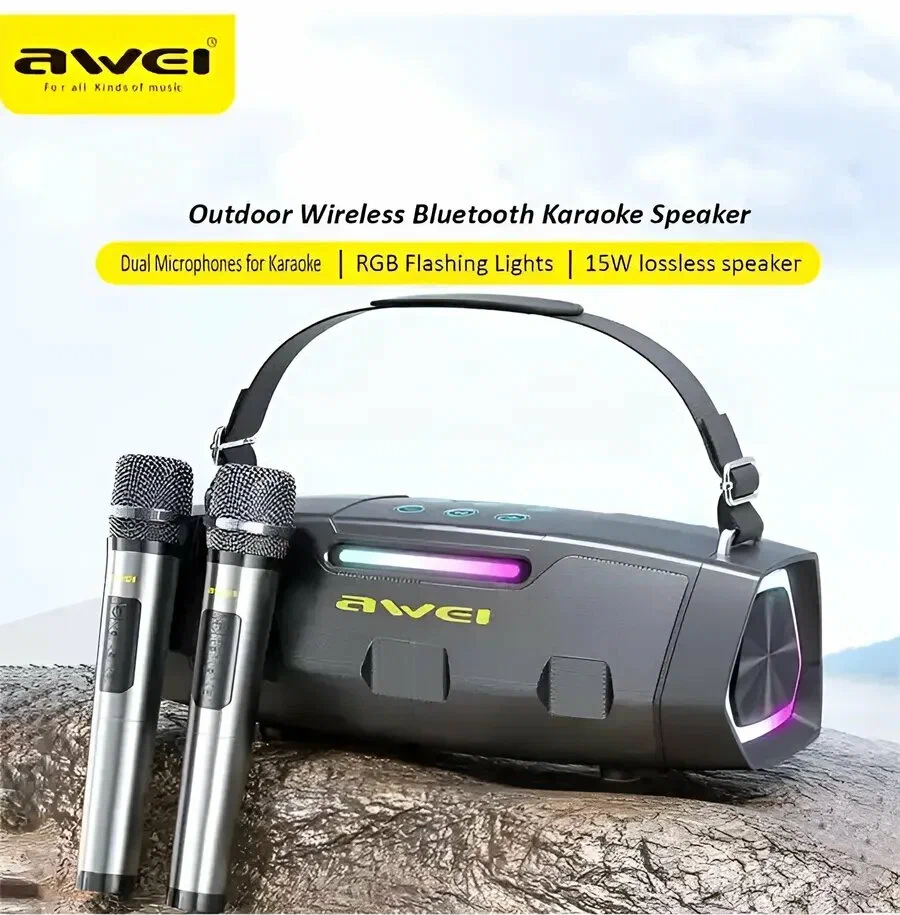 Портативная беспроводная колонка AWEI KT28 30W