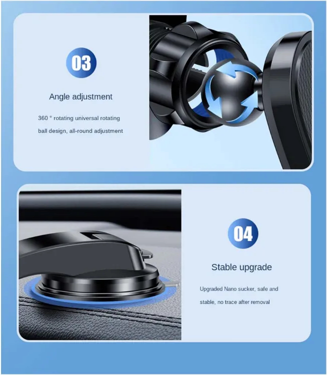 Автомобильный магнитный держатель для смартфона AWEI X54