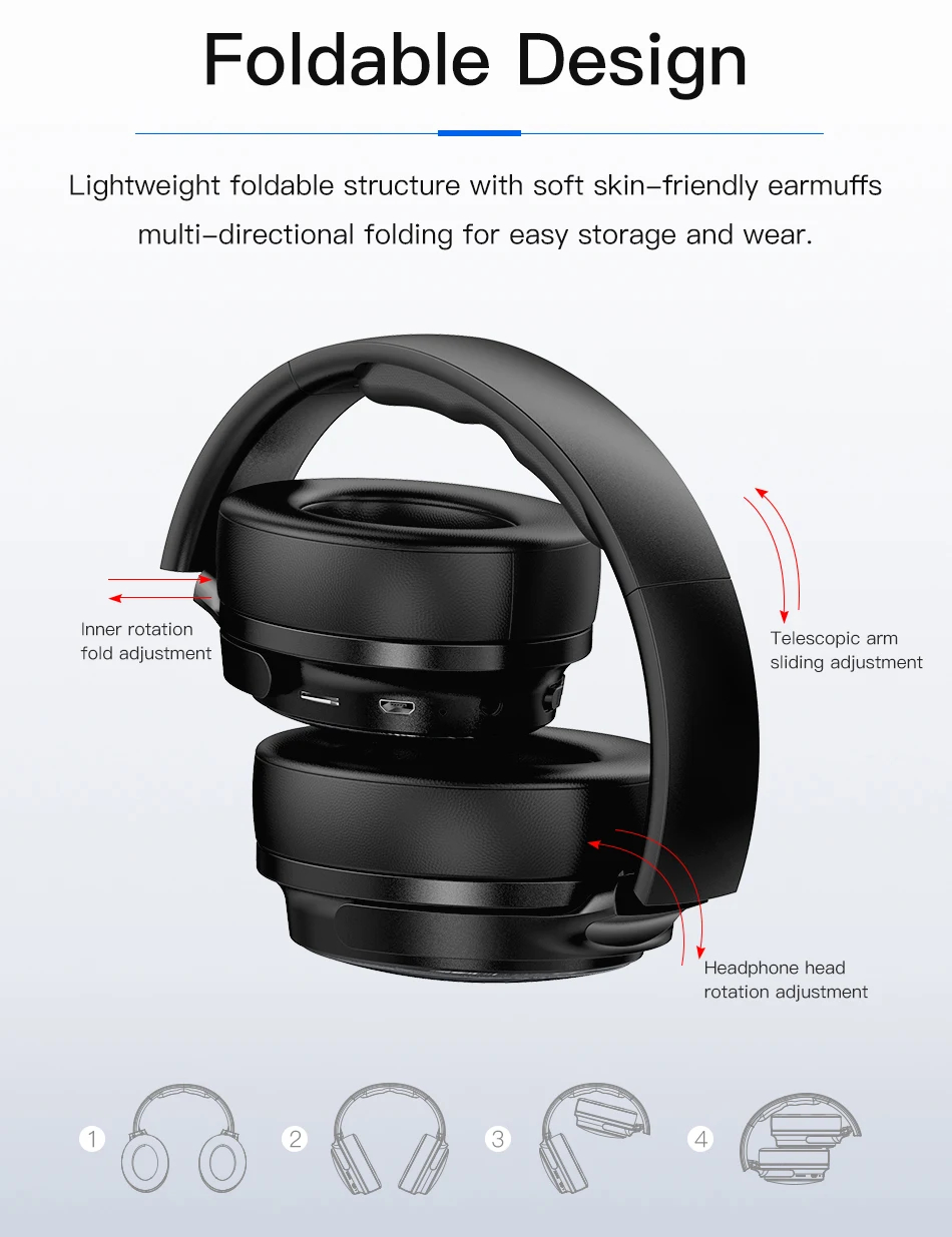 Полноразмерные беспроводные наушники AWEI A780BL