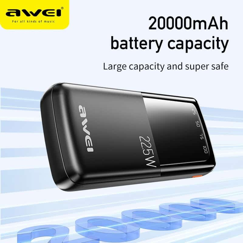 Внешний аккумулятор (Power Bank) AWEI P13K 20000 мАч