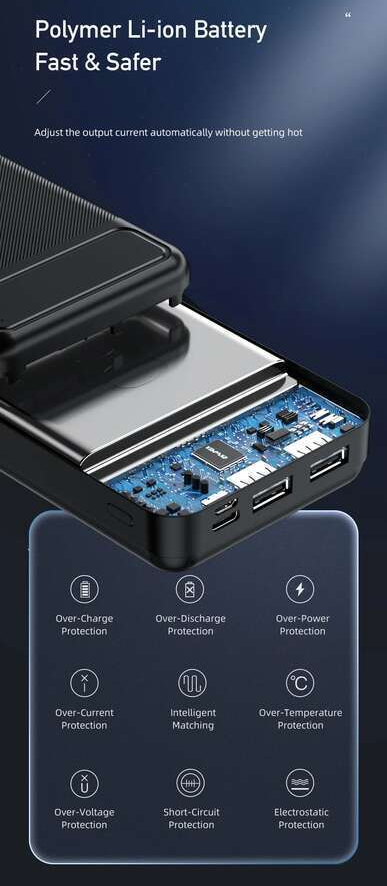 Внешний аккумулятор (Power Bank) AWEI P6K 20000 мАч