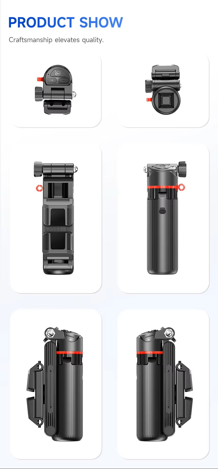 Трипод с пультом ДУ (селфи-палка) F07 mini