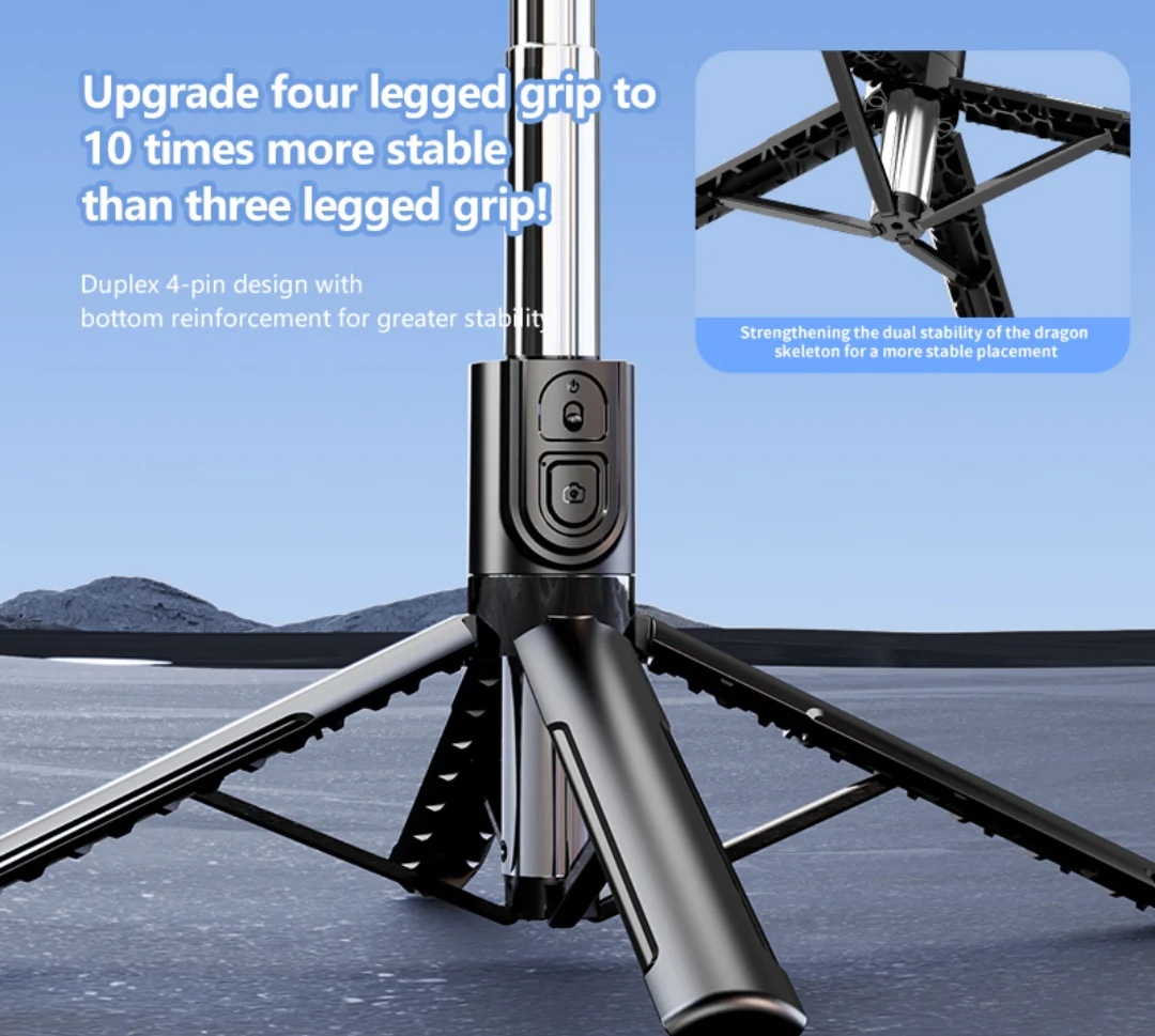 Трипод с пультом ДУ (селфи-палка) C18