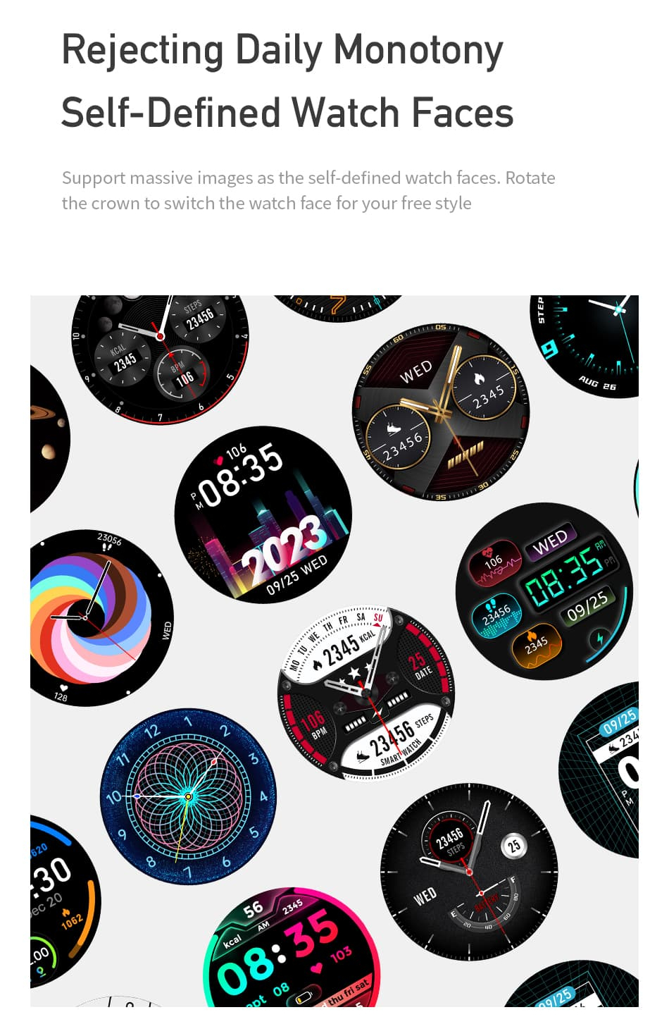 Смарт-часы (Умные часы) AWEI H27 AMOLED 1,43"