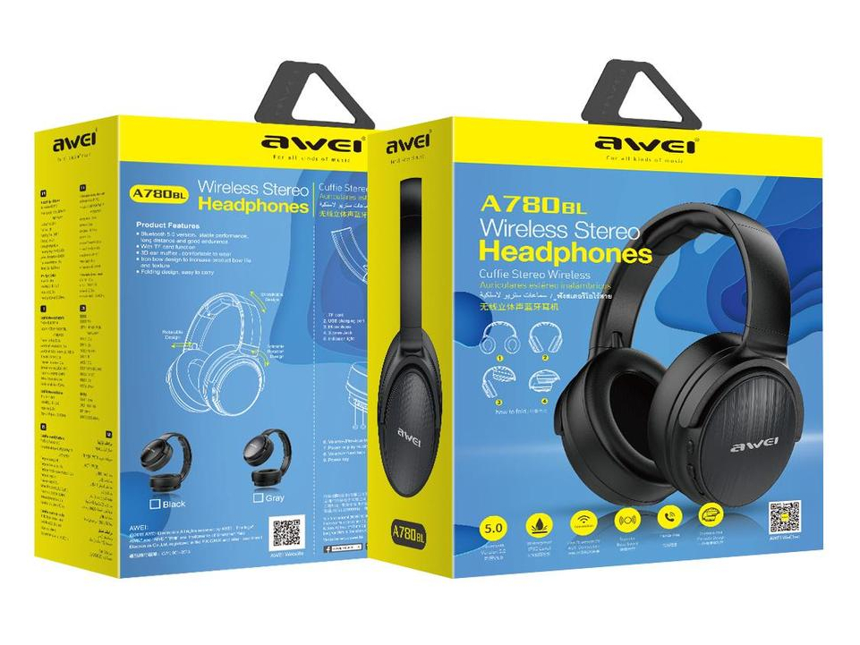 Полноразмерные беспроводные наушники AWEI A780BL