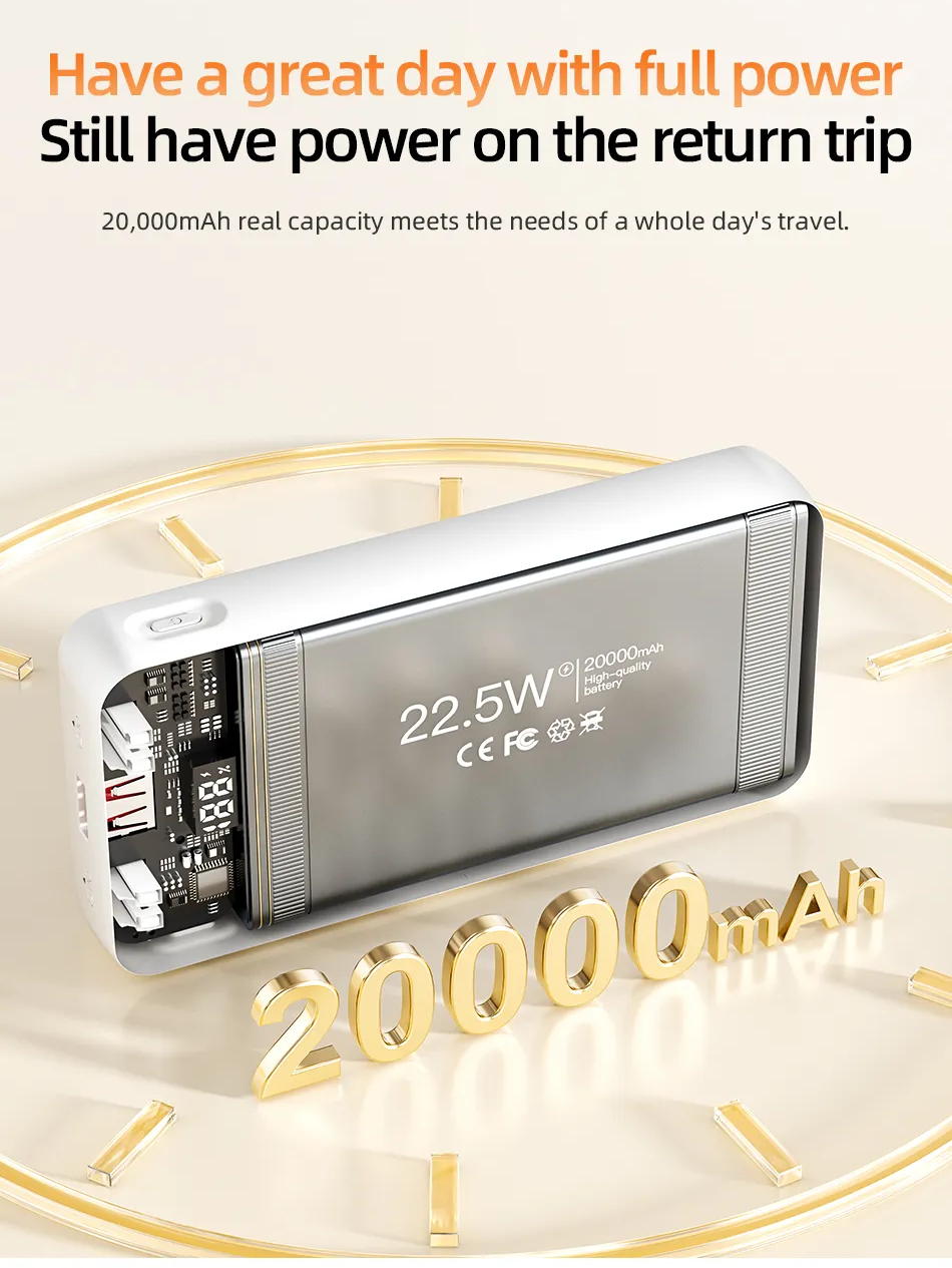 Внешний аккумулятор (Power Bank) AWEI P57K 20000 мАч