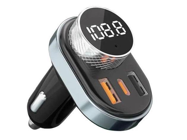Автомобильное зарядное устройство и FM-трансмиттер AWEI C-843 (30W)