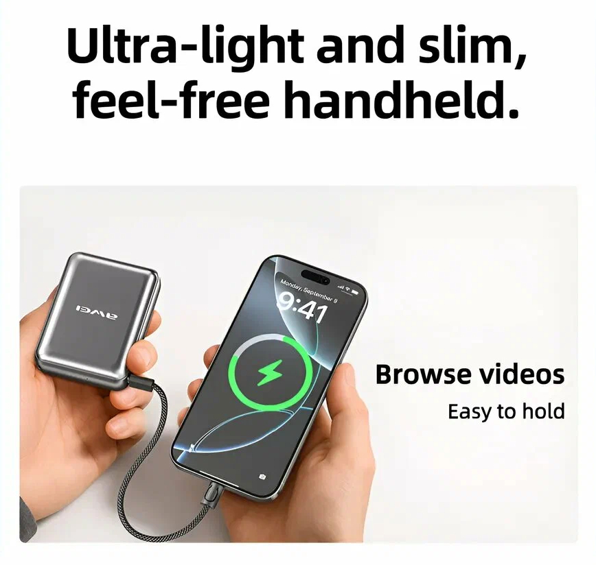 Внешний аккумулятор (Power Bank) AWEI GD21-Pro 20000 мАч