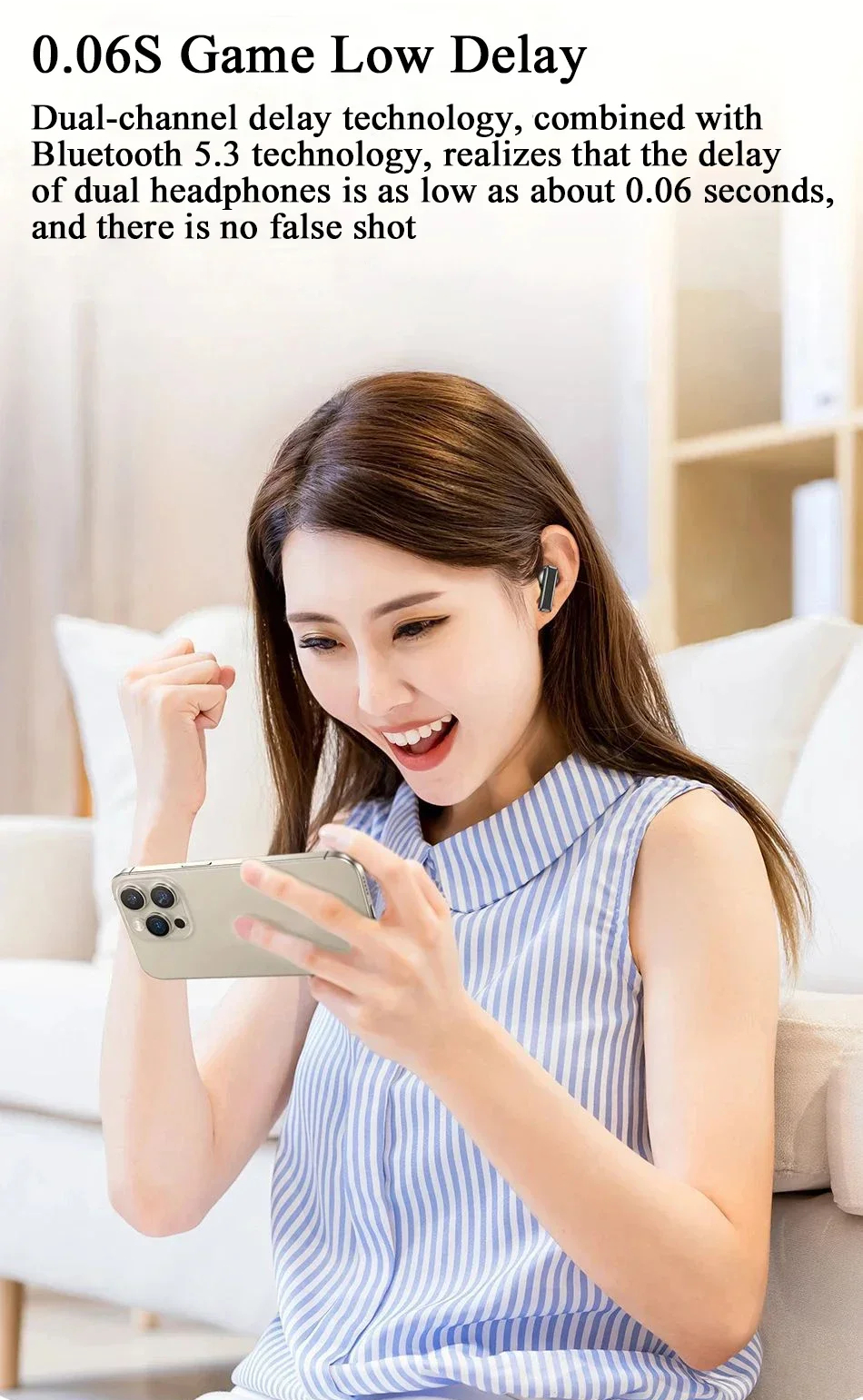 Внутриканальные беспроводные наушники AWEI T87