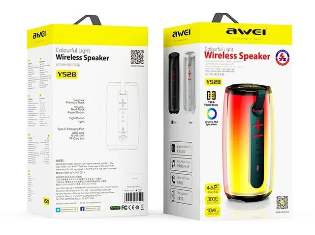 Портативная беспроводная колонка AWEI Y528 10W