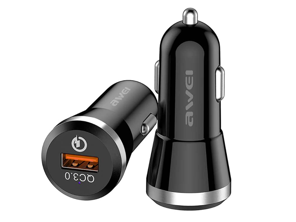 Автомобильное зарядное устройство AWEI C-825 (18W)