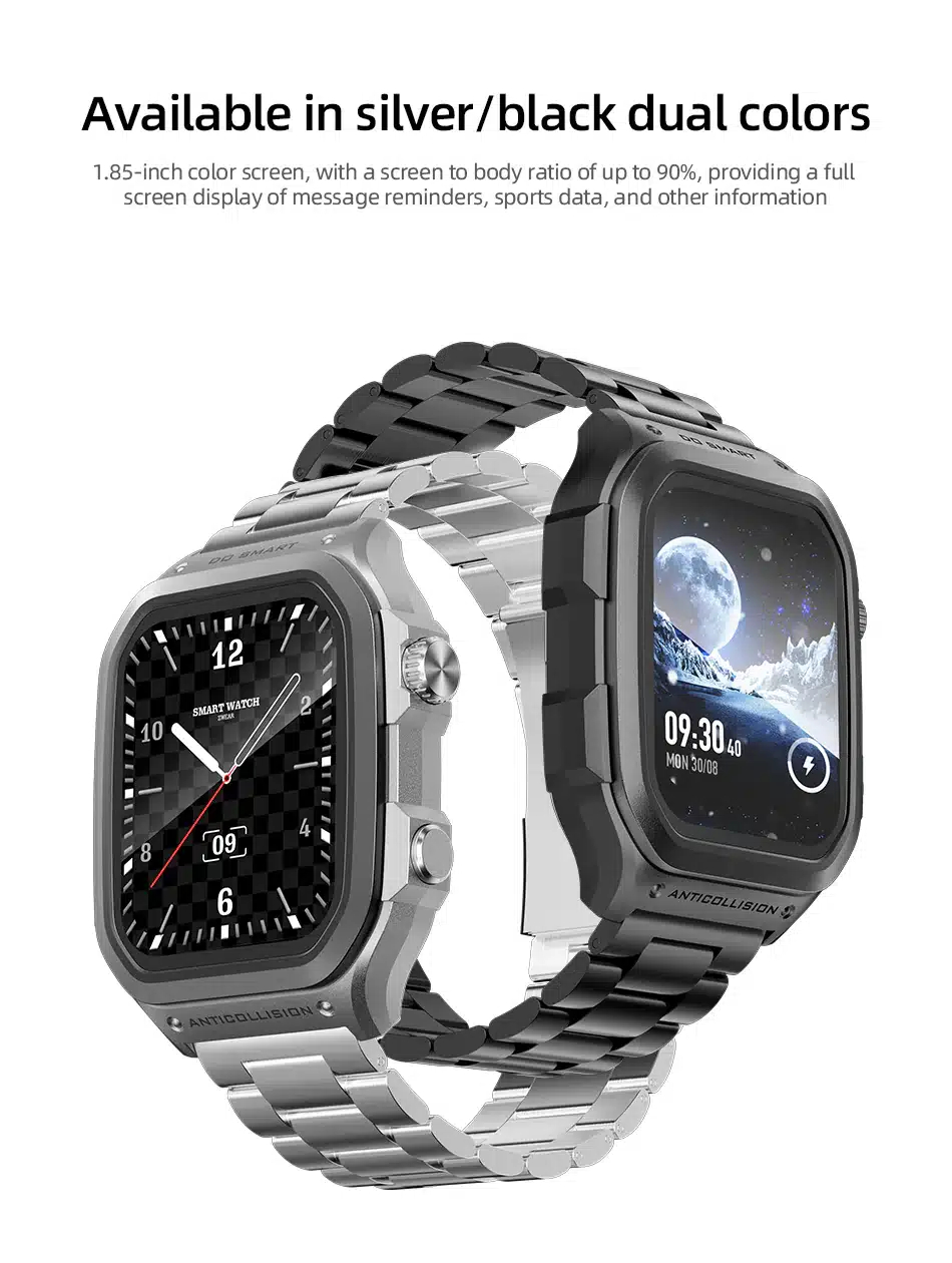 Смарт-часы (Умные часы) 1,85" TFT AWEI H53 GPS