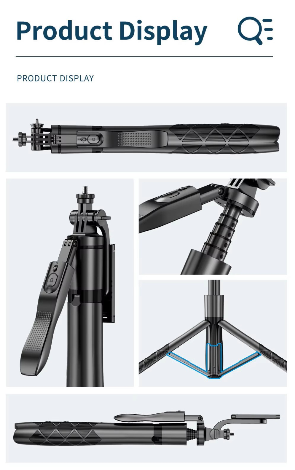 Трипод с пультом ДУ (селфи-палка) C07