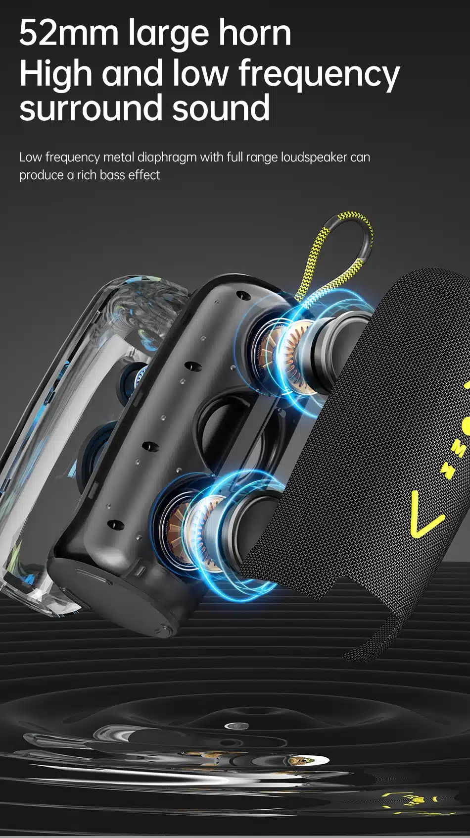 Портативная беспроводная колонка AWEI KA32 20W