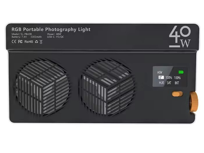RGB видеосвет (лампа фото и видео) SL-PB40R для фотоаппаратов и смартфонов
