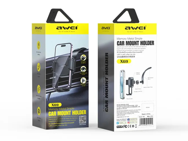 Автомобильный держатель для смартфона AWEI X69