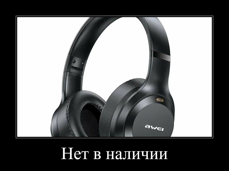 Полноразмерные беспроводные наушники AWEI AT3 ANC ENC