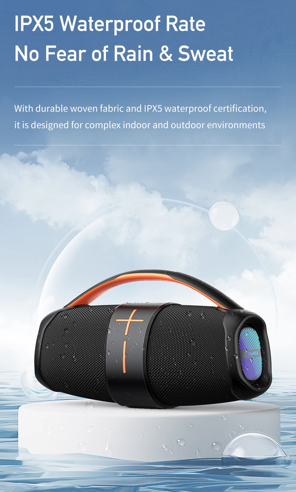 Портативная беспроводная колонка AWEI Y887 20W