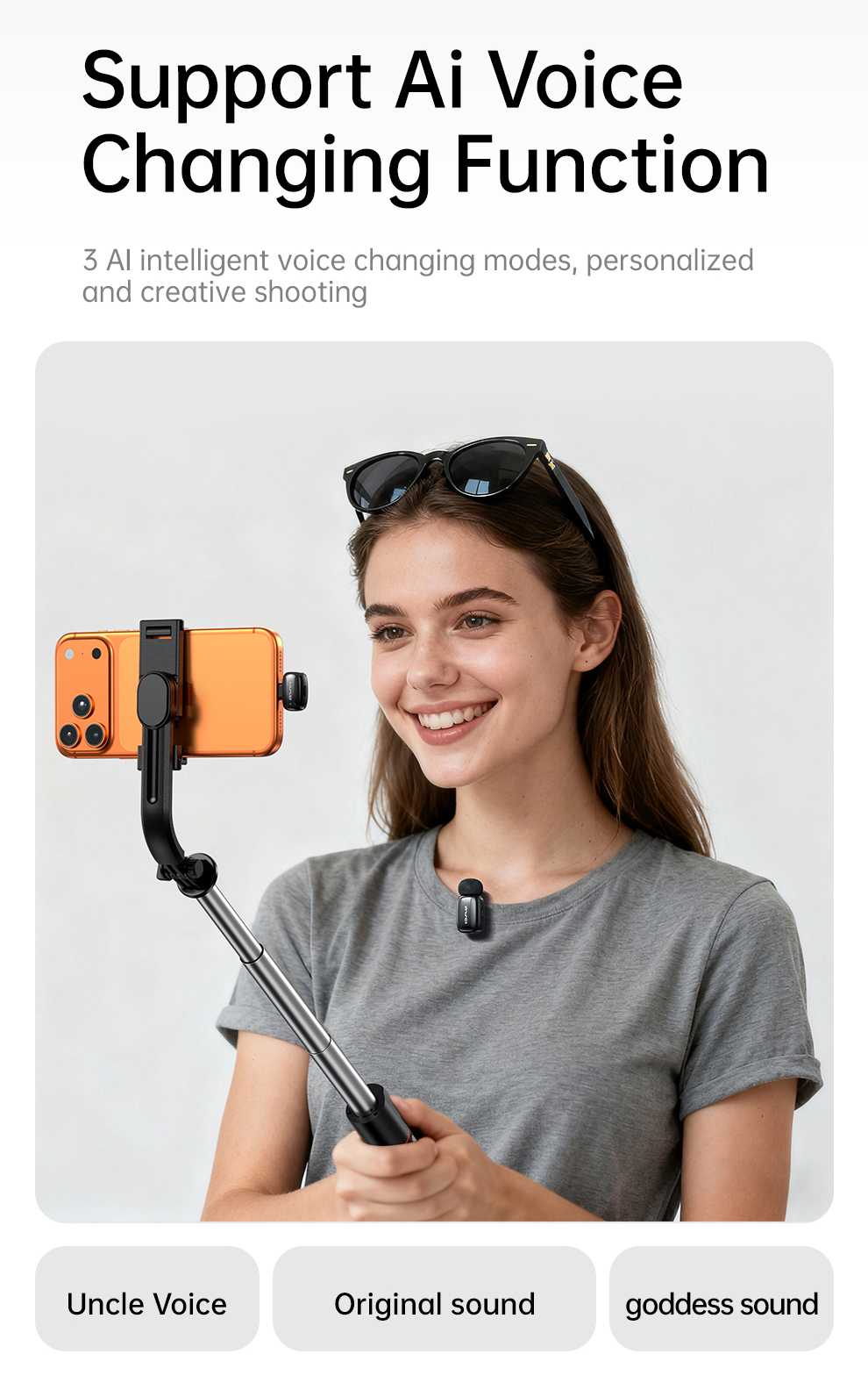 Беспроводной петличный микрофон AWEI MK5