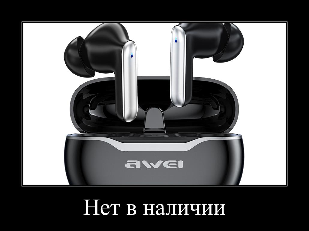 Внутриканальные беспроводные наушники AWEI T50