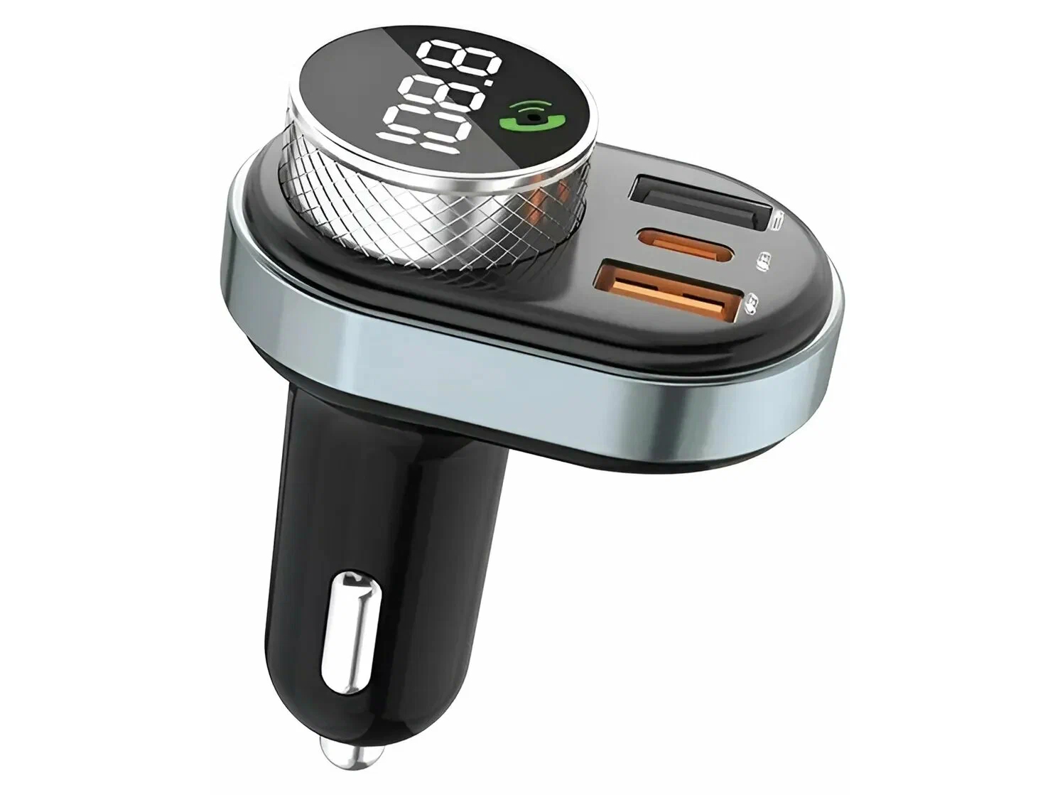 Автомобильное зарядное устройство и FM-трансмиттер AWEI C-843 (30W)