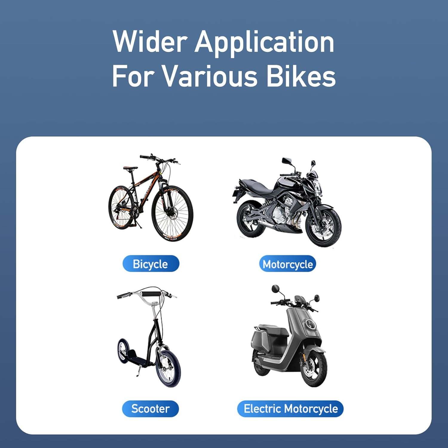 Велосипедный, мотоциклетный, самокатный держатель для смартфона AWEI X47