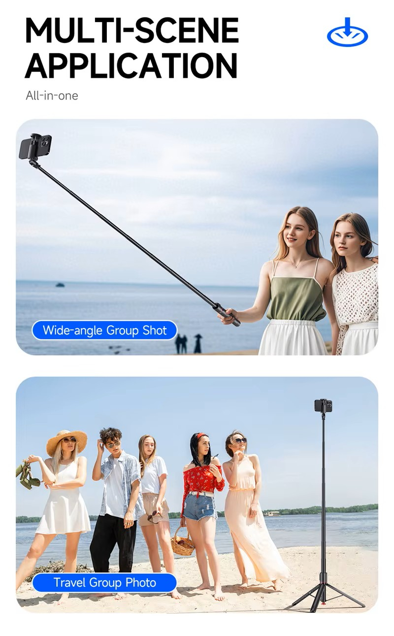 Трипод с пультом ДУ (селфи-палка) TT01