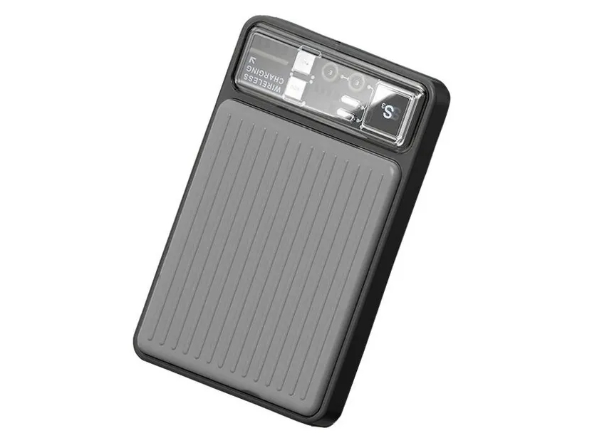 Магнитный беспроводной внешний аккумулятор (Power Bank) AWEI P186K