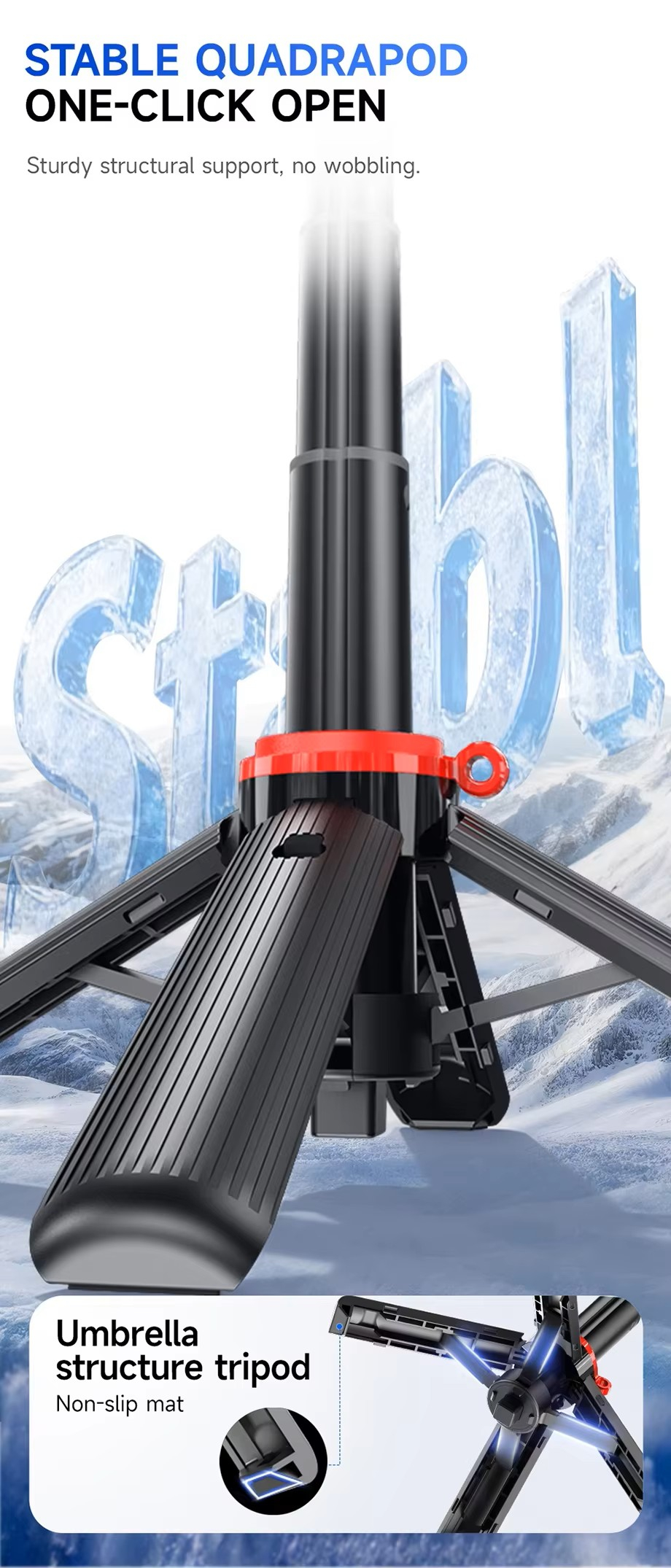 Трипод с пультом ДУ (селфи-палка) F07 mini