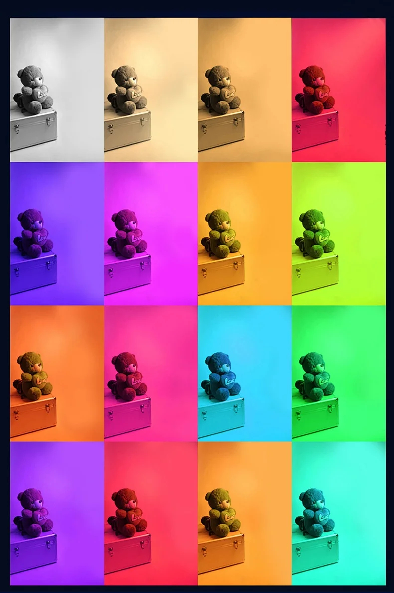 RGB видеосвет (лампа фото и видео) SL-PB40R для фотоаппаратов и смартфонов