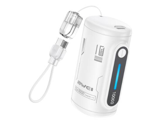 Внешний аккумулятор (Power Bank) AWEI WP-117 10000 мАч