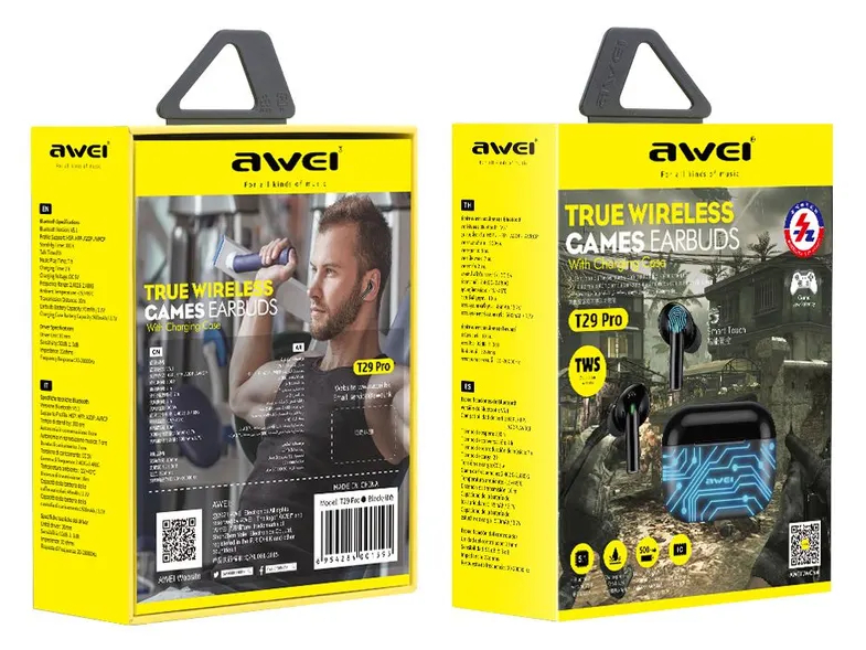 Внутриканальные беспроводные наушники AWEI T29 PRO