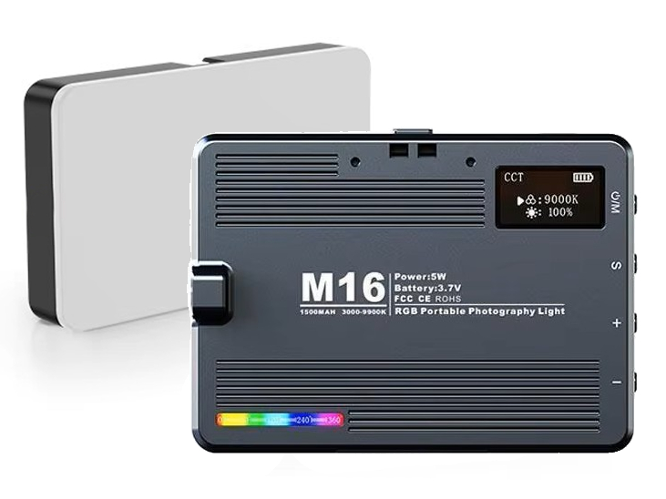 Световая панель (лампа) для фотоаппаратов и смартфонов M16 RGB