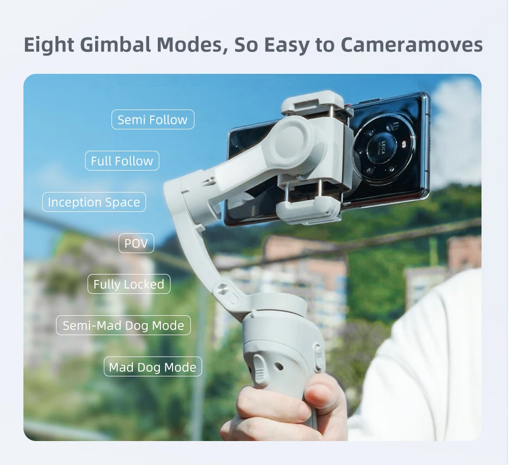 Универсальный 3-осевой карданный стабилизатор TOKQI M01