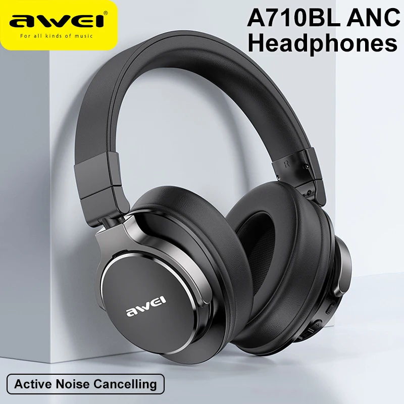 Полноразмерные беспроводные наушники AWEI A710BL ANC