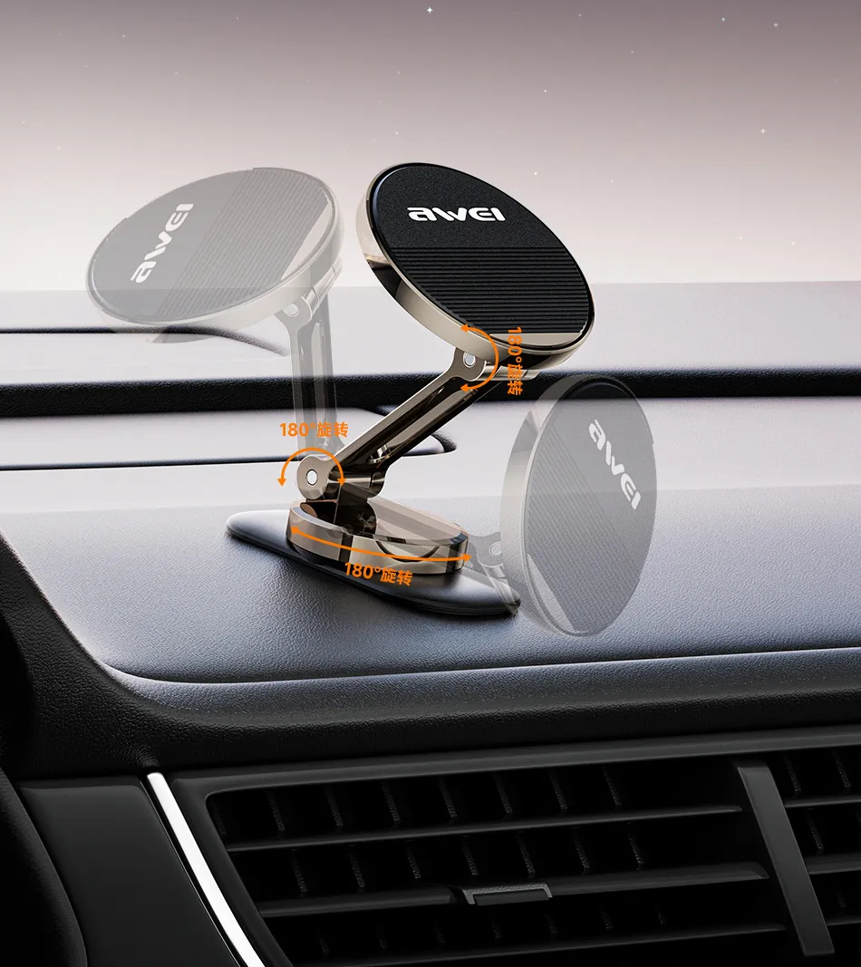 Автомобильный магнитный держатель для смартфона AWEI X77