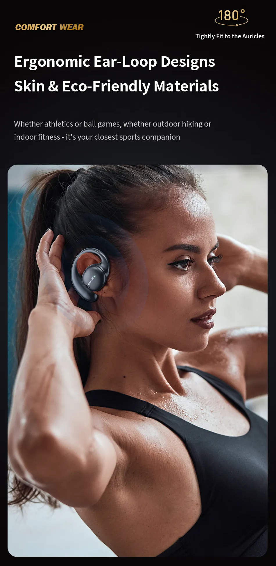 Беспроводные наушники AWEI T80 OWS