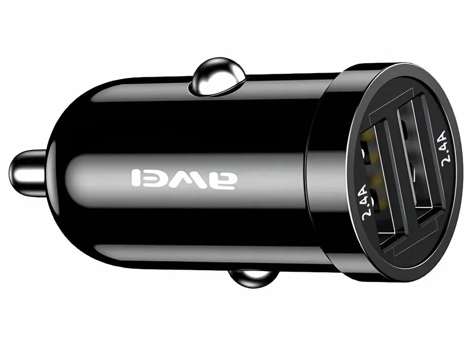 Автомобильное зарядное устройство AWEI C-826T (12W)