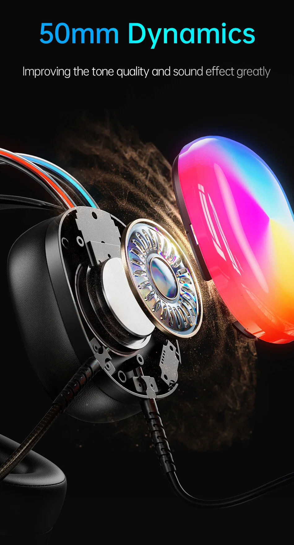 Наушники игровые с микрофоном AWEI GM-11PRO