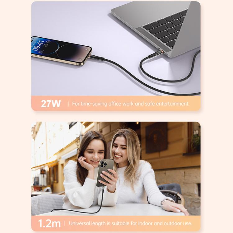 Кабель для смартфона AWEI CL‑229i (Type-C → Lightning; 1,2 метра)