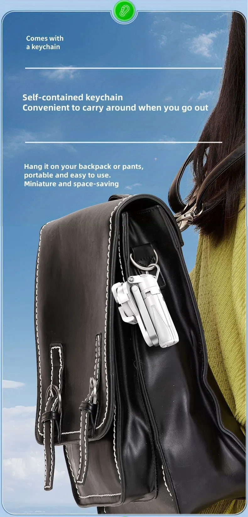 Трипод с пультом ДУ (селфи-палка) P15 mini C-Magesafe