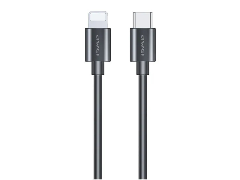 Кабель для смартфона AWEI CL‑165L (Type-C → Lightning; 2 метра)